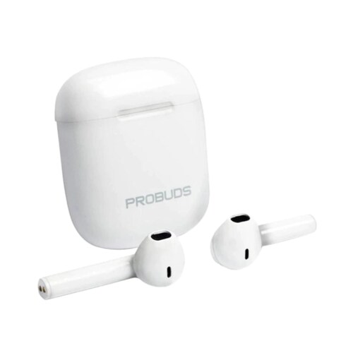 Audifono bluetooth tws inalambricos extra bass D7347WM-B probuds  Blanco