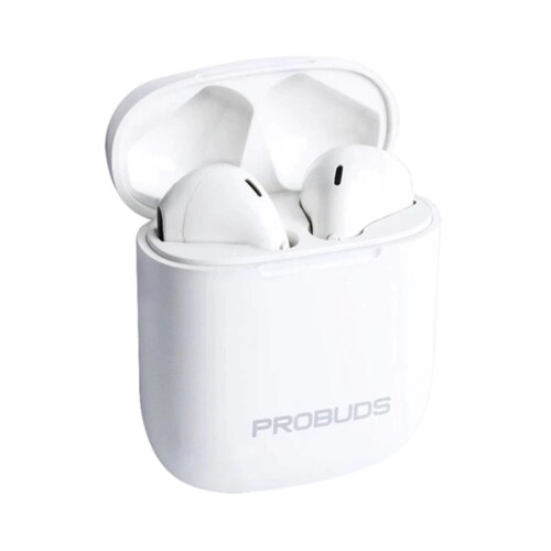 Audifono bluetooth tws inalambricos extra bass D7347WM-B probuds  Blanco