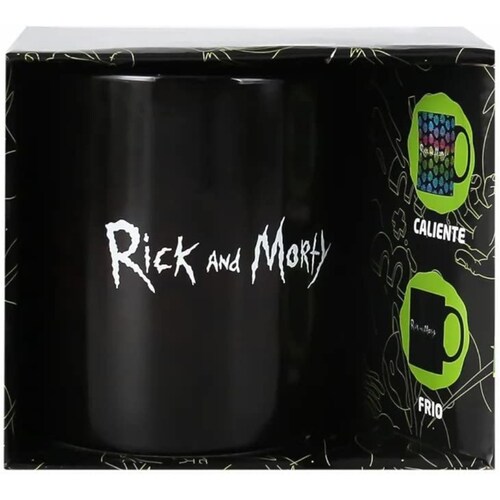 Taza Mágica Geek Industry Rick Y Morty, Rick Collage 330ml