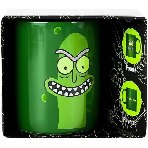 Taza Geek Industry Rick Y Morty, Rick Pepinillo 330ml