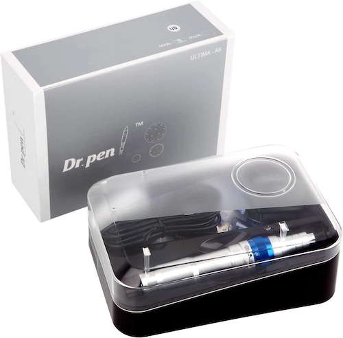 Dermapen Dr Pen A6 Mas 20 Cartuchos Sellados (10 DE 9 PINES Y 10 DE 42 PINES)
