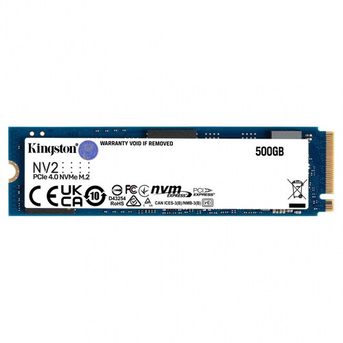 SSD Kingston NV2 NVMe, 500GB, PCI Express 4.0, M.2