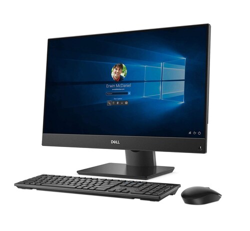 All In One Dell 7470- 24"- Intel Core i5, 9na gen- 16GB RAM- 256GB SSD- WINDOWS 10 Pro- Equipo Clase A, Reacondicionado..