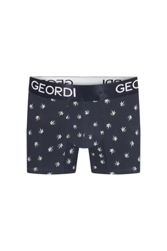 Boxers Para Hombres, Bóxer Algodón Corto Full Estampado Para Hombre, Set de 3 Piezas Boxers, Tripack de Boxer Azul oscuro Canavis, Negro Mix y Verde Bosque