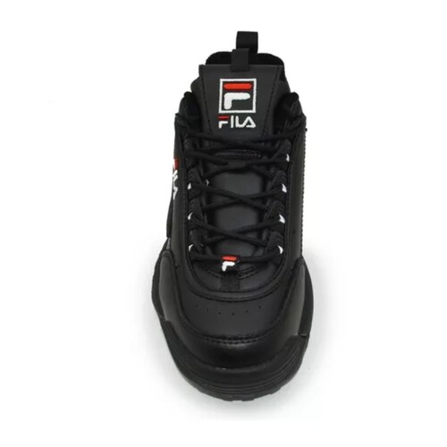 Tenis Fila Disrupter II Premium en negro de mujer 5fm00621-021