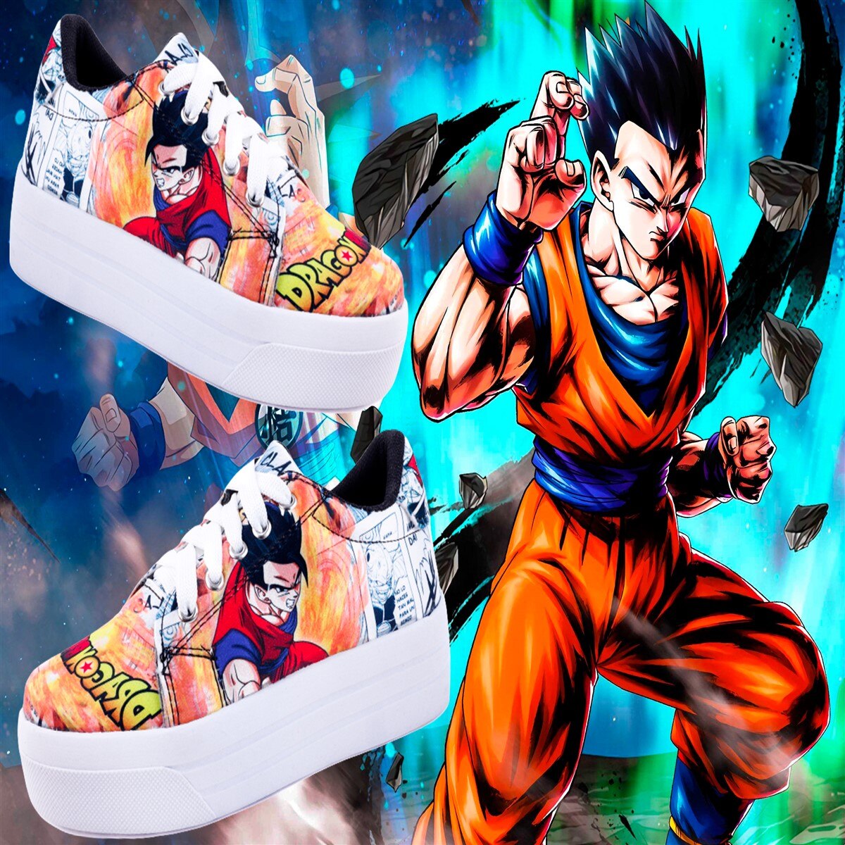 Tenis Son Gohan Dragon Sayayin Gocku Ball Z Anime 461 2 bg