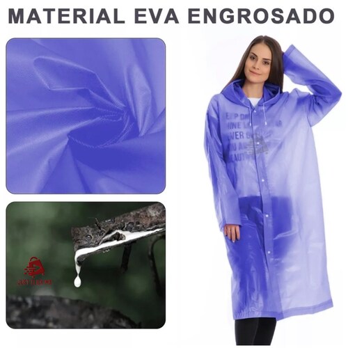 Impermeable Reutilizable Alta Calidad EVA.