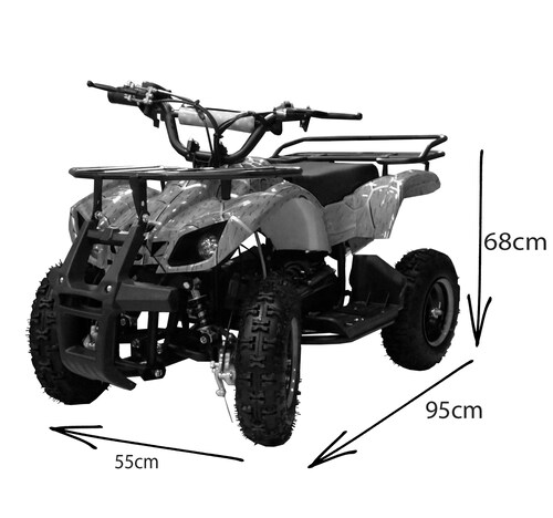 Cuatrimoto Infantil Spyder Atv05 Azul