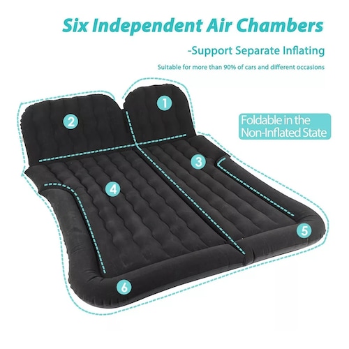 Cama Inflable Colchón Para Suv Maletero Del Coche 175*130cm