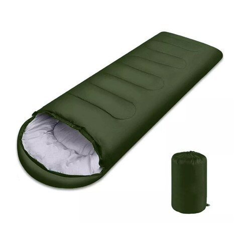 Bolsa De Dormir,exterior Camping Para Acampar Verde Militar