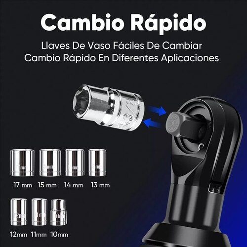 Pistola De Impacto Llave Eléctrica Inalámbrica