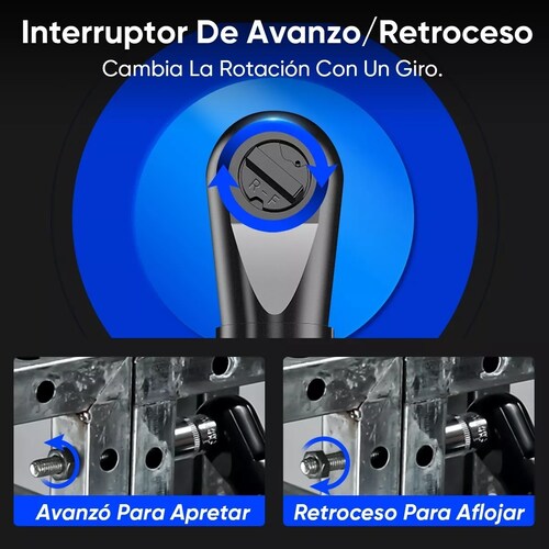 Pistola De Impacto Llave Eléctrica Inalámbrica