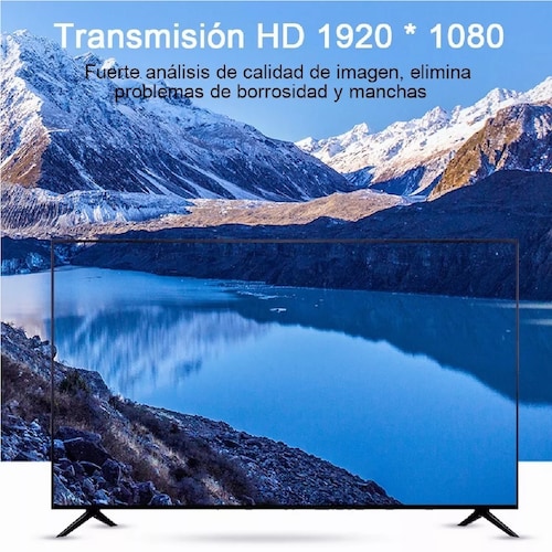 Adaptador De Convertidor De Audio Y Video Tv Hdmi A Rca 1080
