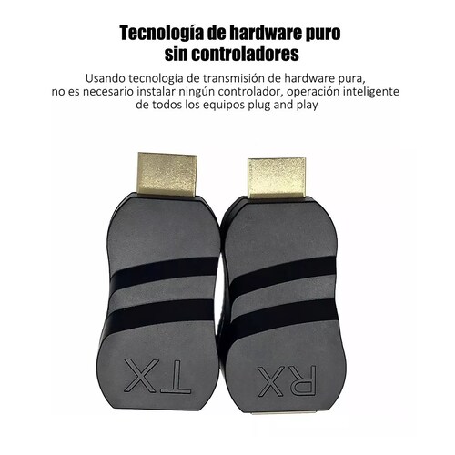 Extensor A Rj45 Sobre Cat 5e/6 Red Lan E 4k 3d Hdmi 1.4 30 M