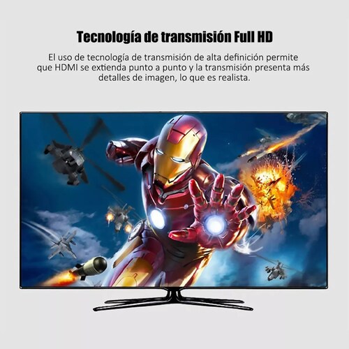 Extensor A Rj45 Sobre Cat 5e/6 Red Lan E 4k 3d Hdmi 1.4 30 M