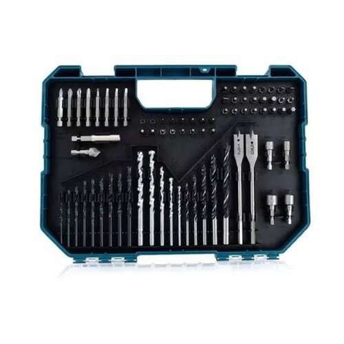 Juego De Brocas Puntas Makita 75 Piezas Azul