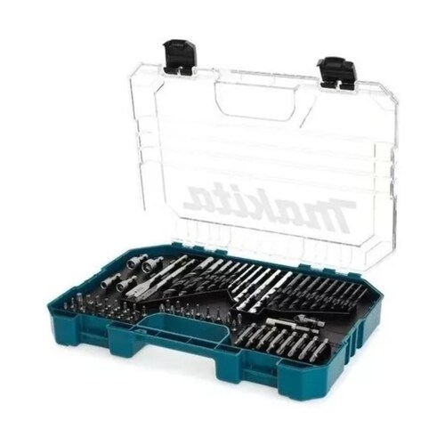 Juego De Brocas Puntas Makita 75 Piezas Azul
