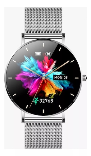 Smart Watch T8 Fralugio Para Dama 1.3´ Metal Amoled Hd 