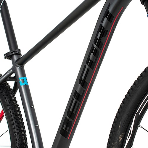 Bicicleta Belfort Coatl Rabe R29 T19 Rojo Negro 2024.