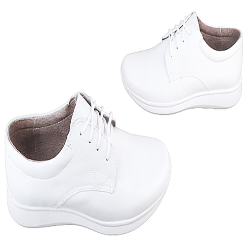 Zapato Médico Enfermera Clínico Doctor Chef Cómodo Piel 2015.