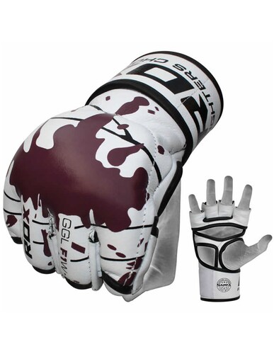 Guantes Piel Mma Rdx F1 Sparring Competencia Profesionales.