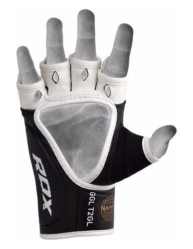 Guantes T2 Mma De Piel Rdx Profesionales Sparring Box.