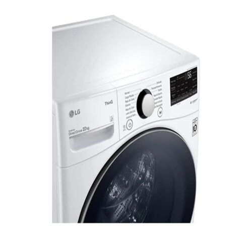 Lavadora LG WM22WV26SR Carga Frontal Inteligente Inverter AI DD (Inteligencia Artificial)
