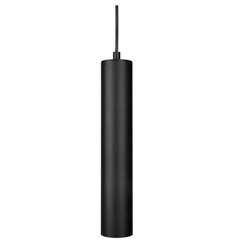Lámpara De Techo Colgante Decorativa Moderna Altura Ajustable Soquet Gu10 120 V~ Illux Dh-5101.susn Negro