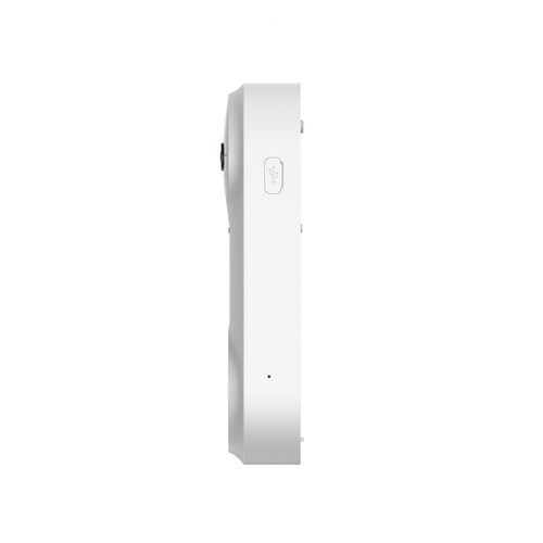 Timbre Con Cámara Wi-fi Ezviz De Batería Recargable Libre De Cables Uso Exterior 