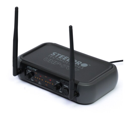 Micrófonos Profesionales Inalambrico Uhf-707 Alcance SteelPro.
