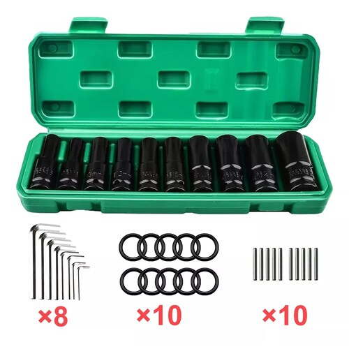 Kit  Adaptadores Para Taladro Dados De Impacto Mecanica