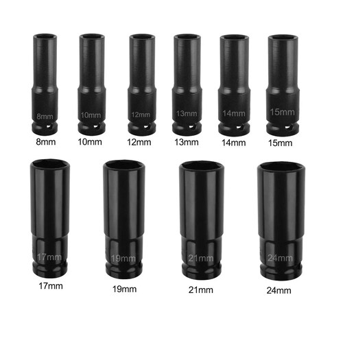 Kit  Adaptadores Para Taladro Dados De Impacto Mecanica