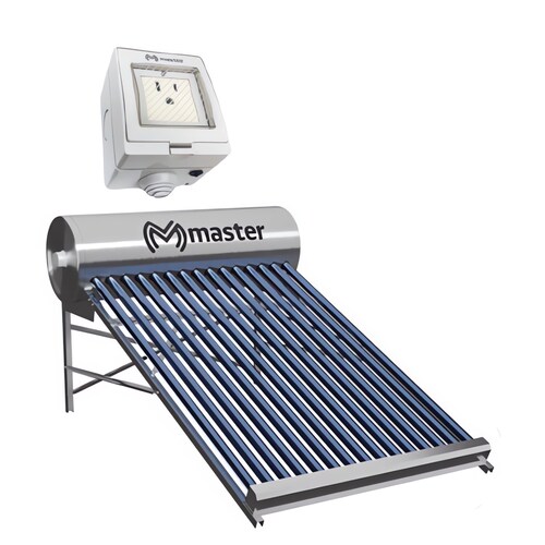 Boiler Calentador de Agua Solar y Electrico Inteligente para Sistemas de Alta Presion (con Bombas de Presion) 150 Litros Controlable desde App Master MP-150LHPBOILER
