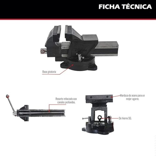 Mesa De Fresado Cruzado De 450 Mm - Para Taladros De Columna, Con Husillo Trapezoidal