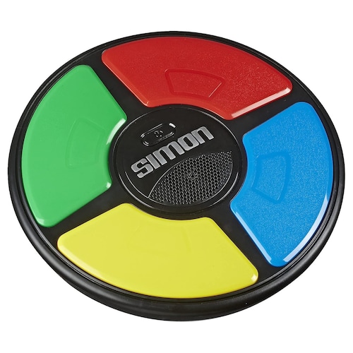Hasbro Gaming Juego de Simon Electronico: Desafía tu Memoria , Luces y Sonidos, para Niños a partir de 8 años