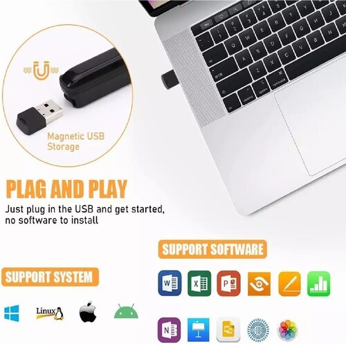 Apuntador Presentador Láser Inalámbrico Usb Recargable