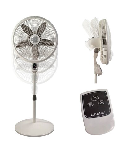 Ventilador De Pie Lasko Cyclone 5 Aspas, 18 De Diámetro.
