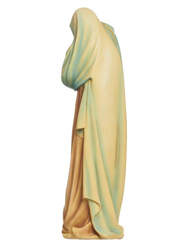 Virgen Manto Azul 45cm