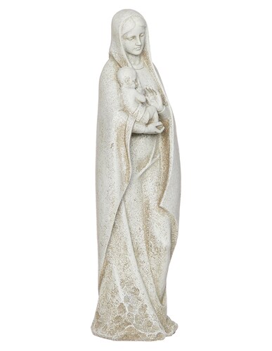 Virgen con niño Jesus 36cm