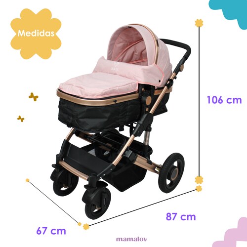 Coche Para Bebé Silla Para Carro Fucsia – Babygo, 40% OFF