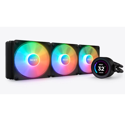 Enfriamiento Liquido NZXT KRAKEN 360 Elite 1800RPM 3x 120mm RGB Negro.