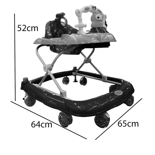 Andadera de Buho Babytek TEK-207 Rosa