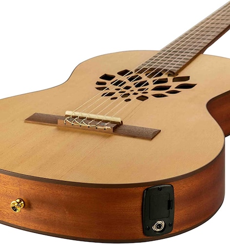 Guitarra Bamboo Pro Slim Electroacústica C/Funda 