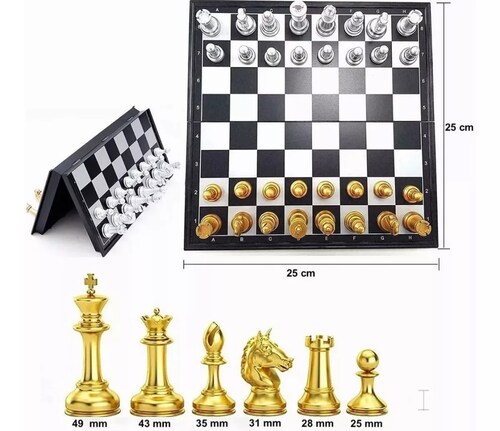 Oro blanco y dorado  Juego de ajedrez, Piezas de ajedrez, Ajedrez