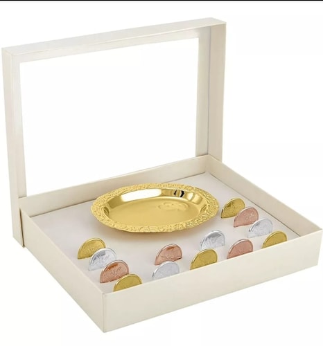 Arras De Guadalupe En Oro Laminado + Envio