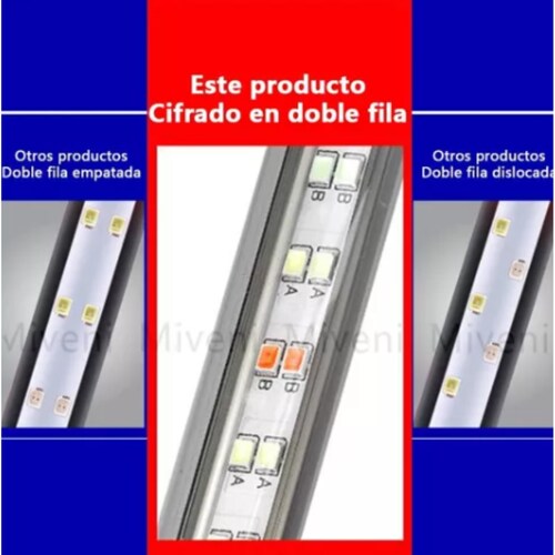 Lámpara Para Peceras Acuarios Luces Led Sumergible 27cm.