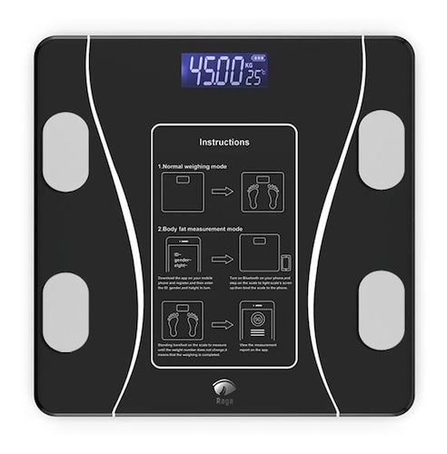 Báscula Electrónica Bluetooth Digital Inteligente De Baño