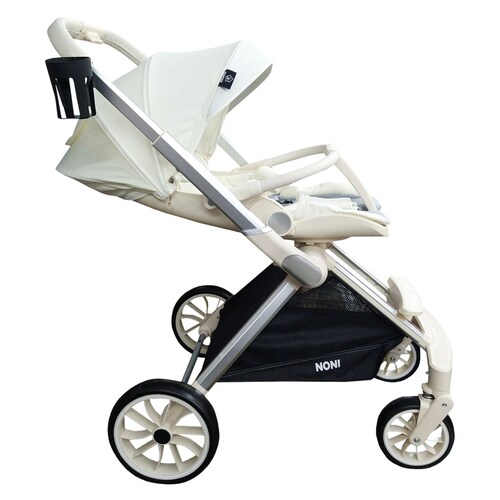 Carriola de Paseo de Lujo Angelin Noni 999-F Marfil Blanco