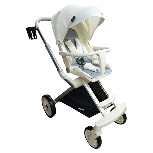 Carriola de Paseo de Lujo Angelin Noni 999-F Marfil Blanco