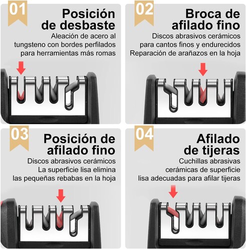Afilador de cuchillos Navajas